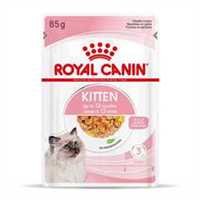 ROYAL CANIN Feline Health Nutrition Wet Kitten Food In Jelly - 12x85g Pouches
