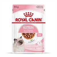 Royal Canin Feline Health Nutrition Kitten Wet Cat Food in Gravy - 12x85g Pouches
