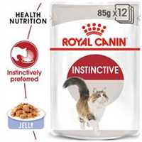 ROYAL CANIN Feline Care Nutrition Instinctive Adult In Jelly Wet Cat Food - 12 x 85g Pouch