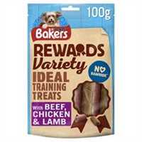 Bakers Rewards Adult Dog Treats - 100g