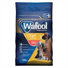 Wafcol Light Adult Dry Dog Food - Salmon & Potato - 12kg