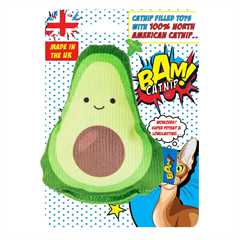 BAM! Catnip Ricardo Avocado Cat Toy