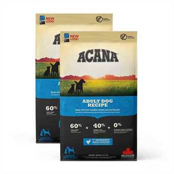2 x Acana Grain Free Adult Dry Dog Food - 11.4kg Multi-Buy