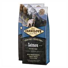 2 x Carnilove Adult Grain Free Dry Dog Food - Salmon - 12kg Multi-Buy