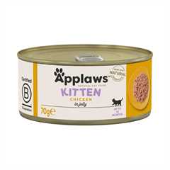 Applaws Complimentary Kitten Wet Cat Food in Jelly - Chicken - 24x70g Cans