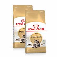 2 x Royal Canin Breed Nutrition Maine Coon Adult Dry Cat Food -10kg Multi-Buy