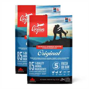 2 x Orijen Original Grain Free Dry Dog Food - 6kg - Multi-Buy