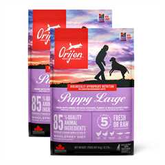2 x Orijen Puppy Large Breed Grain Free Dry Dog Food - 6kg Multi-Buy