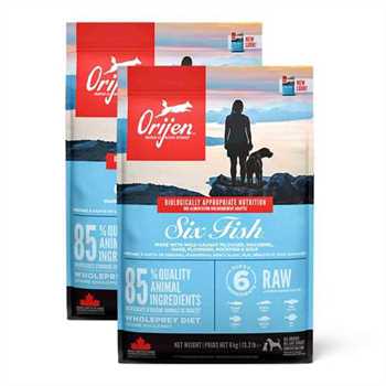2 x Orijen Six Fish Grain Free Dry Dog Food - 6kg Multi-Buy