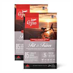 2 x Orijen Fit and Trim Grain Free Dry Dog Food - 11.4kg Multi-Buy