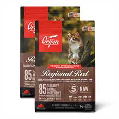 2 x Orijen Regional Red Dry Cat Food - 5.4kg - Multi-Buy