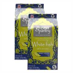 2 x Green Pantry Weight Control Dry Dog Food - White Fish, Kale & Dandelion - 10kg - Multi-Buy