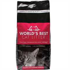 Worlds Best Multiple Cat Unscented Clumping Cat Litter