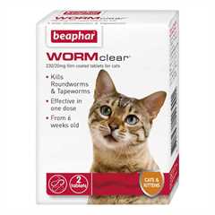 Beaphar WORMclear for Cats - 2 Tablets
