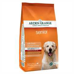Arden Grange Senior Dry Dog Food - Chicken & Rice - 2kg