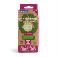Ancol Made From Scented Poop Bag - 4 Refill Pack