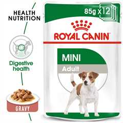 Royal Canin Size Health Nutrition Mini Adult Wet Dog Food in Gravy - 12x85g Pouches