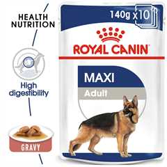 Royal Canin Size Health Nutrition Maxi Adult Wet Dog Food in Gravy - 10x140g Pouches