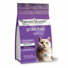 Arden Grange Grain Free Light Adult Dry Cat Food - Chicken & Potato - 4kg
