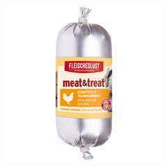 Fleischeslust - Meatlove Meat & Treat Poultry Sausage Dog Treat - 200g