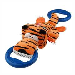 GiGwi Iron Grip Tiger Tug Dog Toy