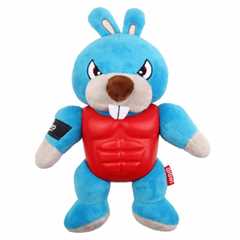 GiGwi Armor Rabbit with Squeaker Dog Toy