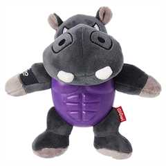 GiGwi Armor Hippo with Squeaker Dog Toy
