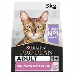 PRO PLAN Delicate Digestion Adult 1+ Dry Cat Food - Turkey - 3kg