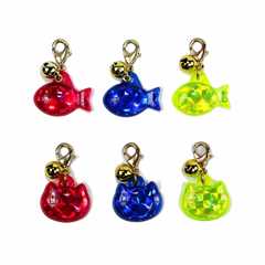 Ancol Cat Reflective ID Tag - Cat/Fish Shape