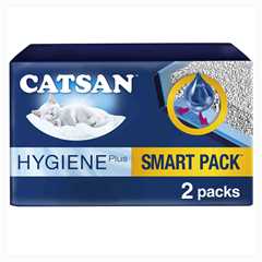 CATSAN Hygiene Smart Pack Dust-Free Cat Litter - 2 x 4Ltr
