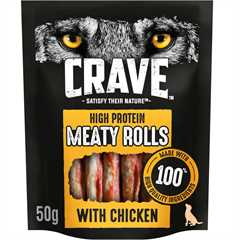 Crave Meaty Rolls with Chicken - 50g