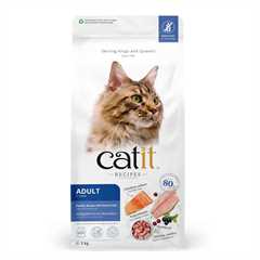 Catit Recipes Adult Dry Cat Food - Poultry Recipe with Ocean Fish - 2kg
