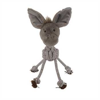 Rosewood Festive Rope Donkey Dog Toy