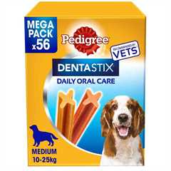 Pedigree Dentastix Daily Dental Chew - Medium Dog - 56 Sticks