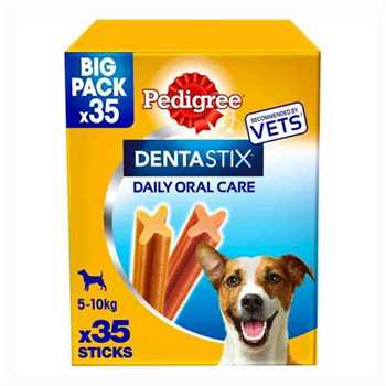 Pedigree Dentastix Daily Dental Chew - Small Dog - 35 Sticks 