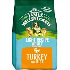 James Wellbeloved Light Adult Dry Dog Food - Turkey & Rice - 12.5kg