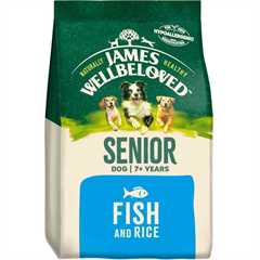 James Wellbeloved Senior Dry Dog Food - Fish & Rice - 2kg