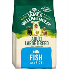 James Wellbeloved Large Breed Adult Dog Food - Fish & Rice - 15kg