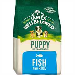 James Wellbeloved Puppy Dry Dog Food - Fish & Rice - 2kg