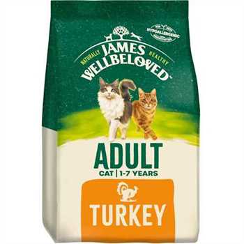 James Wellbeloved Adult Dry Cat Food - Turkey - 10kg