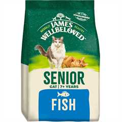 James Wellbeloved Senior Dry Cat Food - Fish - 4kg