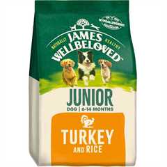 James Wellbeloved Junior Dry Dog Food - Turkey & Rice - 2kg