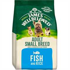 James Wellbeloved Small Breed Adult Dry Dog Food - Fish & Rice - 7.5kg