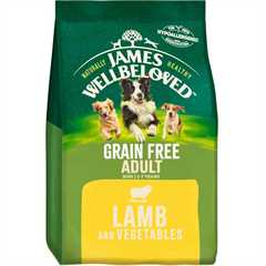 James Wellbeloved Grain Free Adult Dry Dog Food - Lamb & Veg - 10kg
