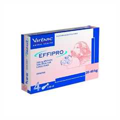 Effipro Large Dog, 20-40kg 4 Pipettes
