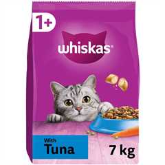 WHISKAS 1+ Adult Dry Cat Food - Tuna - 7kg