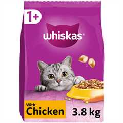 Whiskas 1+ Adult Dry Cat Food - Chicken - 3.8kg