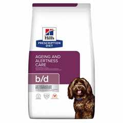 Hills Prescription Diet b/d Brain Ageing Care Dry Dog Food - Chicken - 3kg 