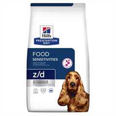 Hills Prescription Diet z/d Food Sensitivities Dry Dog Food - 10kg