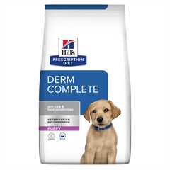 Hills Prescription Diet Puppy Derm Complete Dry Dog Food - 12kg